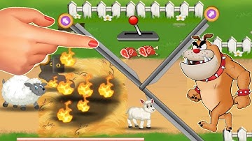 Township save the sheep android puzzle game | Farm rescue