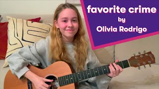 Charlote Milstein - favorite crime by Olivia Rodrigo | Gibson G3 | JoyRx Kids