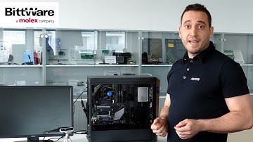 Molex BittWare Intel FPGA Unboxing by Arrow Engineer, Attila Ambrus
