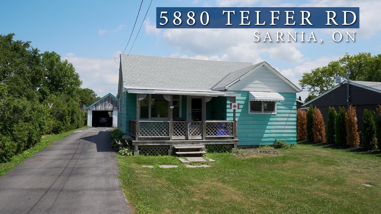 Sarnia Real Estate 5880 Telfer Rd YouTube