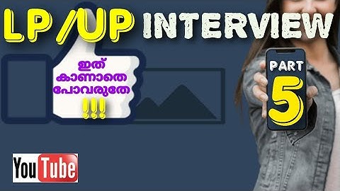 Lp/UP interview preparation Part 5