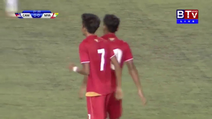 3 Cambodia vs Myanmar U19 3 2 All Goals & Highlights AFC Championship 26 10 2017   YouTube