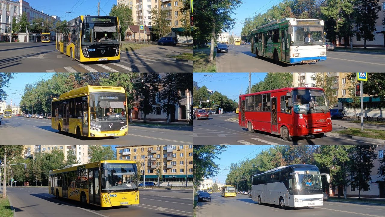 Ярославль: ЛиАЗы, МАЗы, Тролза, Мегаполис и другой транспорт. Июль 2025