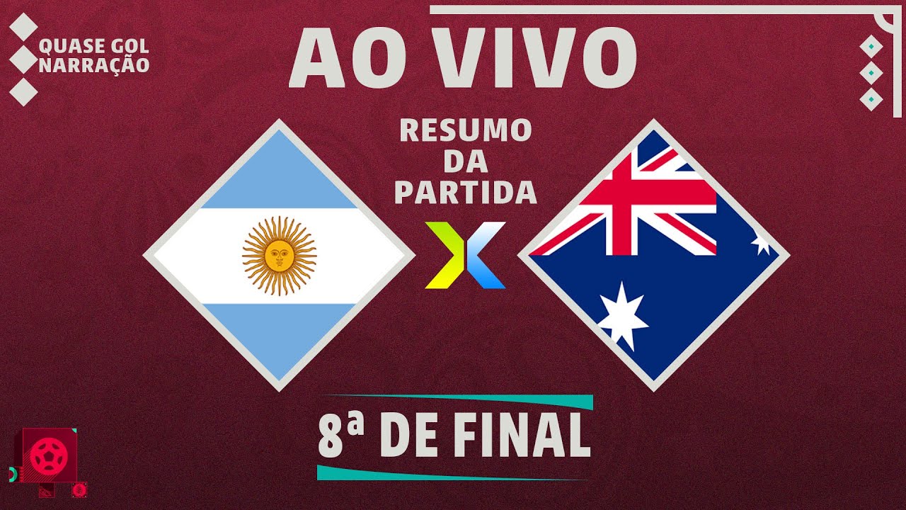 Copa do Mundo do Qatar 2022: Argentina 2 x 1 Austrália