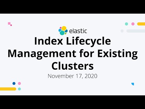 Index Lifecycle Management for Existing Clusters