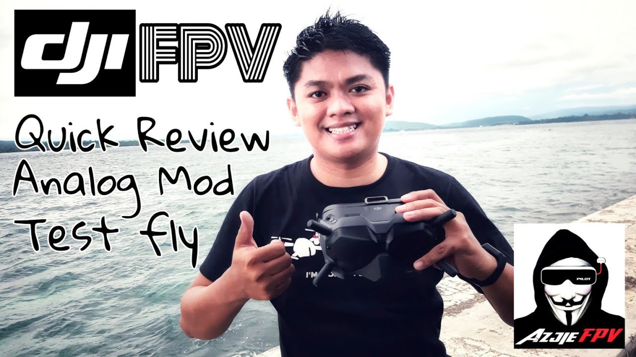 Review DJI FPV | Analog Mod | DVR Analog Test 🔥🔥
