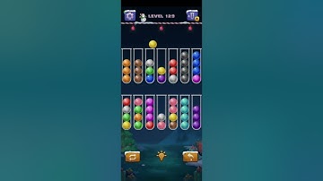Ball sort puzzle level 129