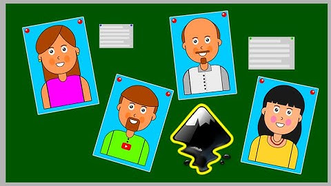 Cartoon Character Vector -  Illustration in Inkscape