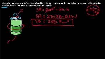 Math 10C: Surface Area Application Questions