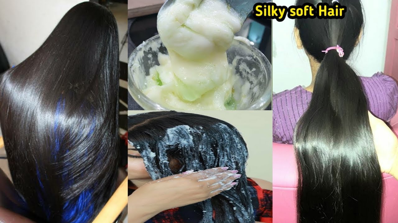 ರೇಷ್ಮೆಯಂತಹ ಕೂದಲು ಬೇಕೆ? ವಾರಕ್ಕೆ ಒಮ್ಮೆ ಇದನ್ನು ಹಚ್ಚಿ| Silky Smooth Hair | Hair  Smoothening Treatment | - YouTube