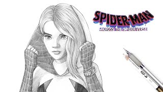 How to Draw Spider-Gwen | Spider-Man | Across the Spider-Verse | drawing tutorial