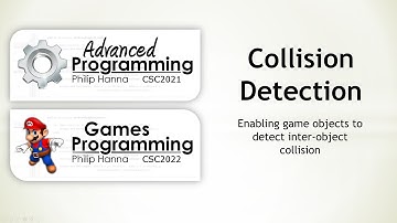 Week 10 - Android Games Programming (CSC2021) - Collision Detection