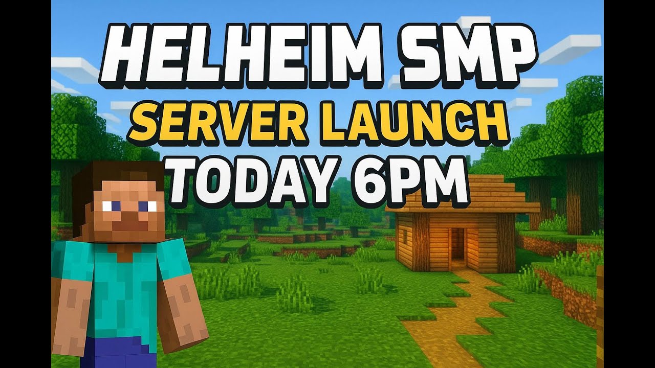 🎮 “HelHeim SMP Server Launch 🔥 | മലയാളം Minecraft Live | Crossplay Fun ...