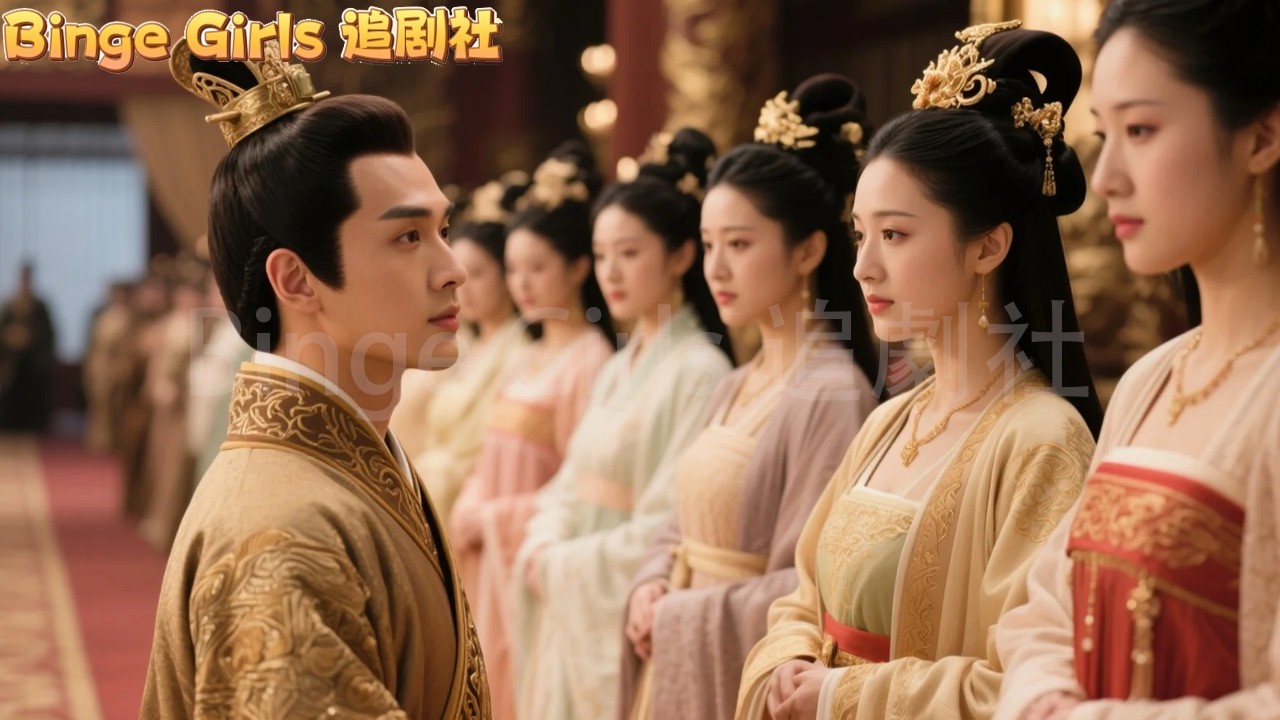 皇室選妃現場，女孩故意隱藏魅力，皇上卻一眼鎖定她，當眾點名立為王妃！