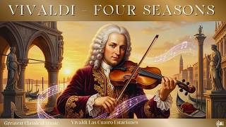 Vivaldi Las Cuatro Estaciones (Vivald Four Seasons) 🎻 Invierno, Verano, Primavera, Otoño