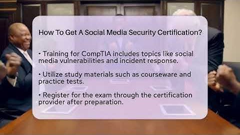 How To Get A Social Media Security Certification? - Everyday-Networking