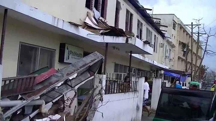 Ormoc Maternity Clinic badly damaged and in need of help - baby is born here everyday