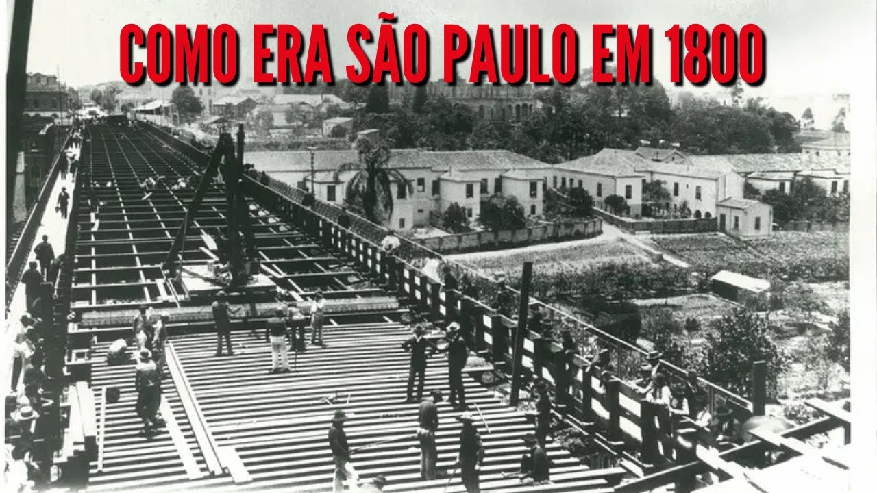 Como Era São Paulo Em 1813 (Reconstrução por IA)