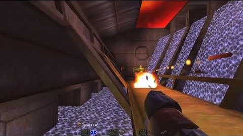 Quake 2 levels: Water Works (replay)