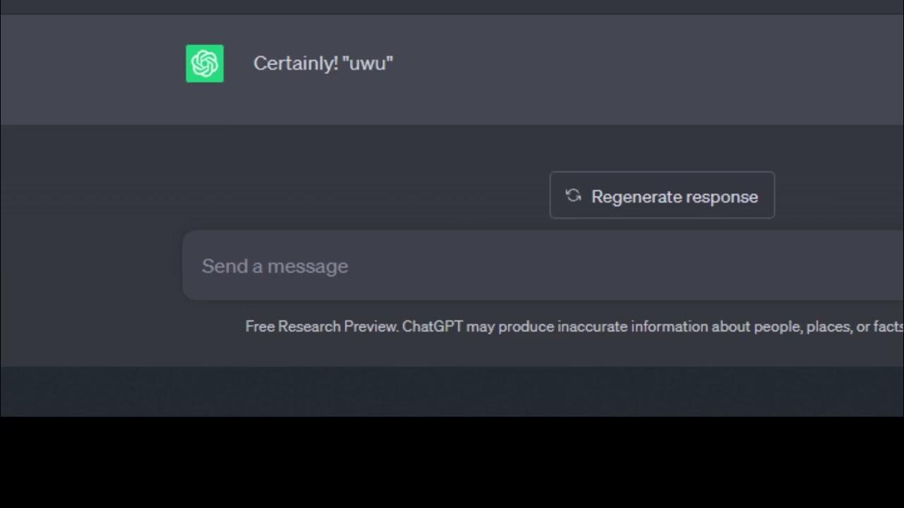 WTH CHAT GPT? YouTube