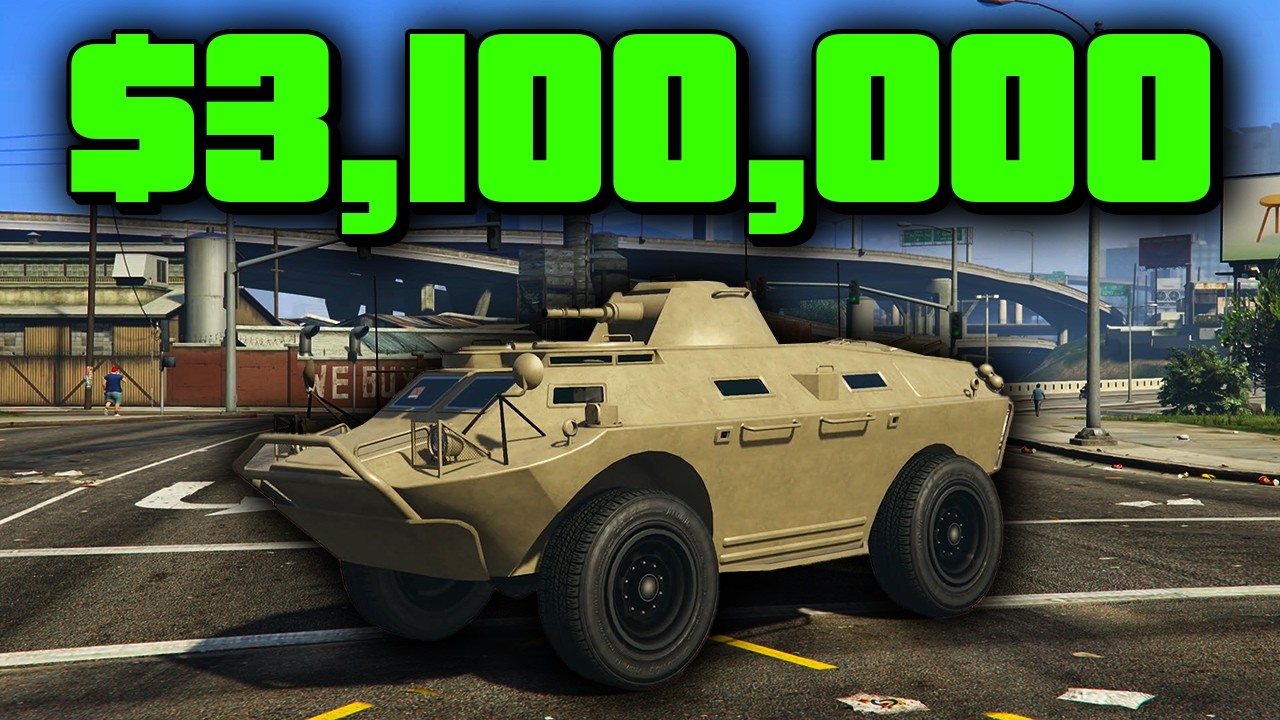 I Purchased the APC Tank in GTA Online | Loser to Luxury S4 Ep 47