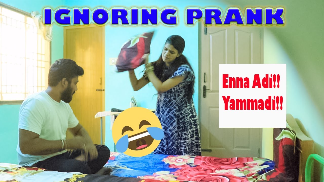 IGNORING PRANK | PRANK ON MY WIFE | COUPLE PRANK | SRINEE FAMILY | #srineeprank #tamilcoupleprank