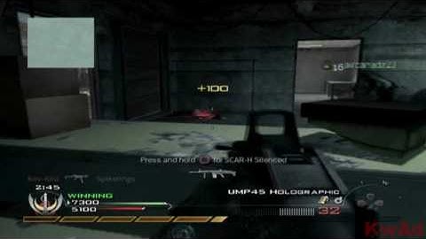 CoD: MW2, EPIC Claymore Kill!