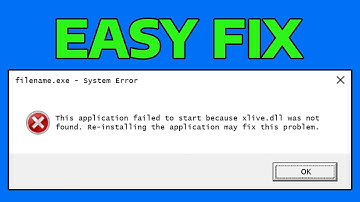 How To Fix Xlive.dll is Missing or Not Found Error in Windows