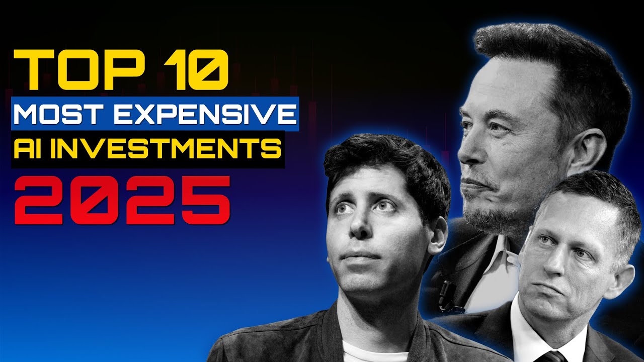 Top 10 Biggest AI Investments in 2025 - YouTube