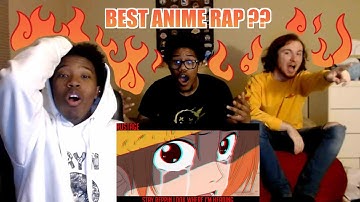 REACTING TO SHONEN JUMP RAP CYPHER!!!! THEY ARE ALL GOING CRAZY!!!!!!