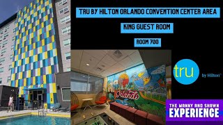 Tru by Hilton Orlando Convention Center Area | Hotel and Room Tour | King Guest Room | Orlando, FL