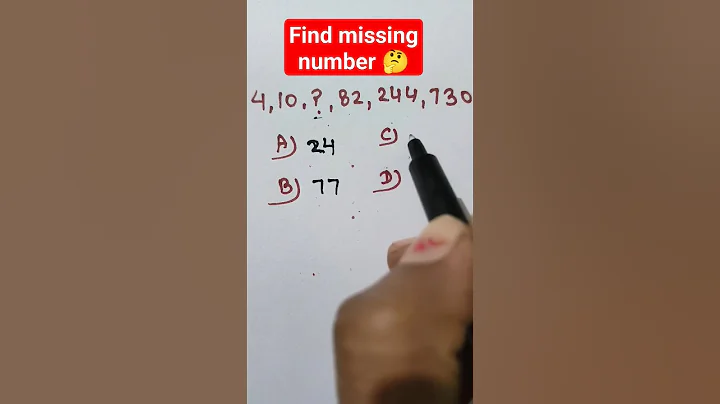 Simplification 👇| Find Missing Number #reasoning #nikitadeewan #olympiad #missingnumber