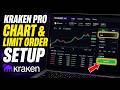 How to activate Kraken Pro settings for chart and limit order control - Step By Step