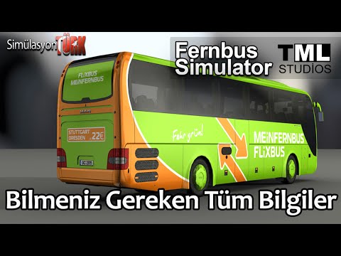 Fernbus Simulator - Hakkında Bilmeniz Gerekenler (Otobüs Simülasyonu)