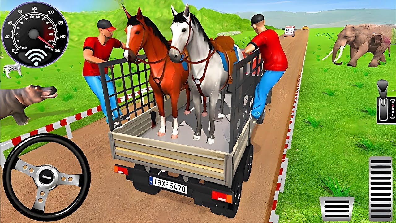 Animal Cargo Truck Driving Game 3D - Animal Transport Cargo Truck 2024 - Android Gameplay #4