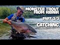 Fly fishing in bosnia   ribnik  monster trout part 3  catching