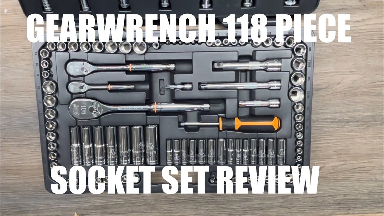 Gearwrench 118 Piece Socket Set Review - YouTube