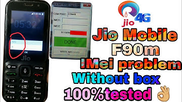 Jio Mobile F90M IMei problem without box 100% tested 👌