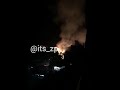 В Запорожье ночью возле Гюлистана сгорело грузовое авто