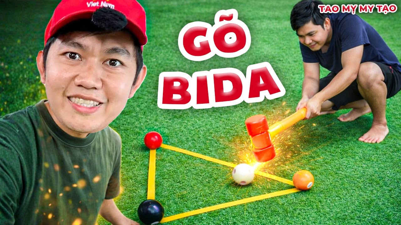 Thử Thách Gõ Búa Vào Bi - Kẻ Chiến Thắng Bất Ngờ Là Ai? | Tao Mỵ My Tạo