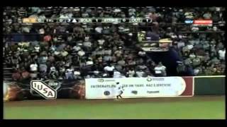 HomeRun de Ivan Terrazas de Diablos Rojos del Mexico 01-04-2014