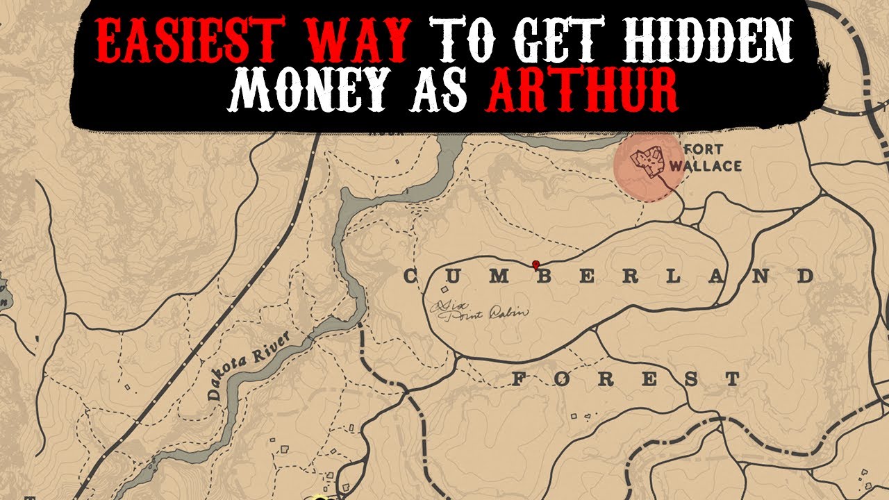 Easiest Way To Get Hidden Money As Arthur RDR 2 - YouTube