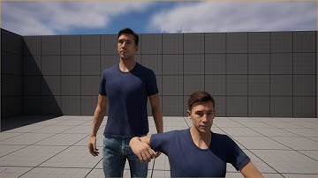 CC4 / iClone 8 wrinkle feature and Live Link in Unreal Engine 5. (Subtitle)