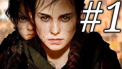 A PLAGUE TALE REQUIEM XBOX SERIES X Walkthrough Gameplay Part 1 - INTRO! (FULL 4K CAMPAIGN)