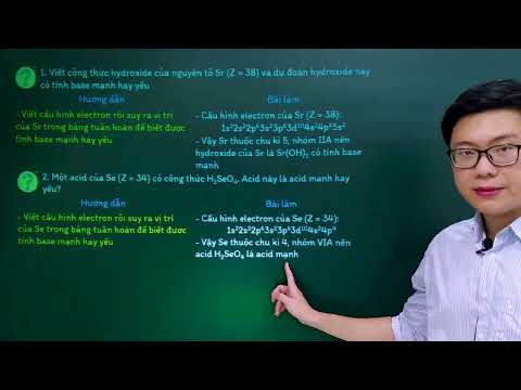 Video Hóa học lớp 10 - Bài 8: Định luật tuần hoàn và ý nghĩa... - YouTube