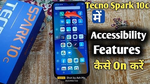 How to Enable Accessibilty Tecno Spark 10c | Tecno Spark 10c Mai Accessibilty On Kaise Kare