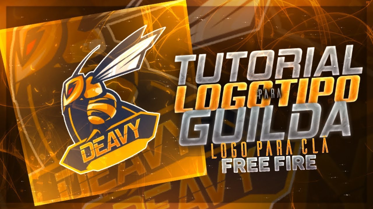 TUTORIAL COMO FAZER LOGOTIPO DE GUILDA DE FREE FIRE PELO CELULAR