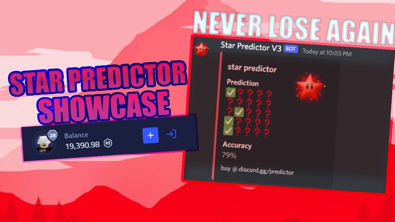 star predictor is fake!! #rblxwild 