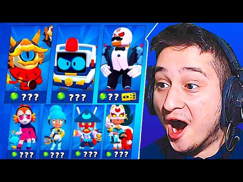 ახალი სკინიები და ფასები Brawl Stars