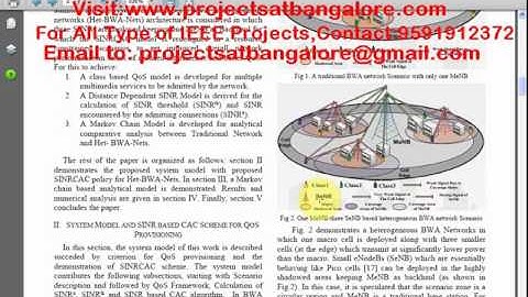 An Analytical Model for a Resource Constrained QoS Guaranteed SINR based CAC Scheme for LTE BWA Het